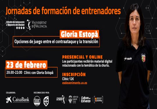 CARTELL amb Gloria Estopà